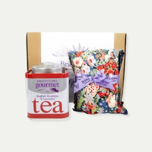 English Breakfast & Lavender Tea + Lavender Eye Pillow Gift Box